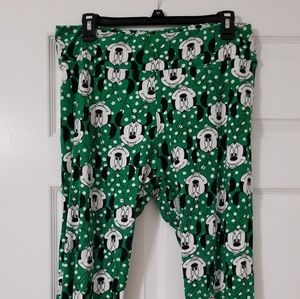 Kelly Green LuLaRoe Minnie Mouse Leggings
